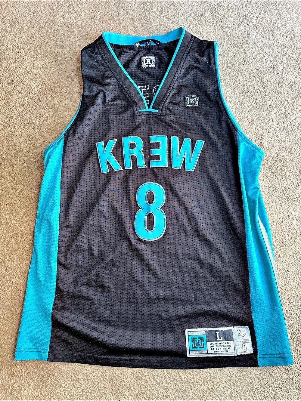 KR3W #8 Black & Blue Size Large